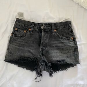 Black Levi Shorts